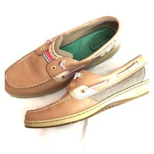 Like New Size 9 new Sperry Top Sider Leather Shoes